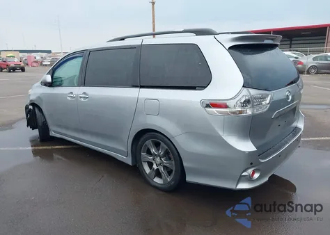 2013 Toyota Sienna Se 8 Passenger из США, поврежденный, VIN 5TDXK3DC4DS366898